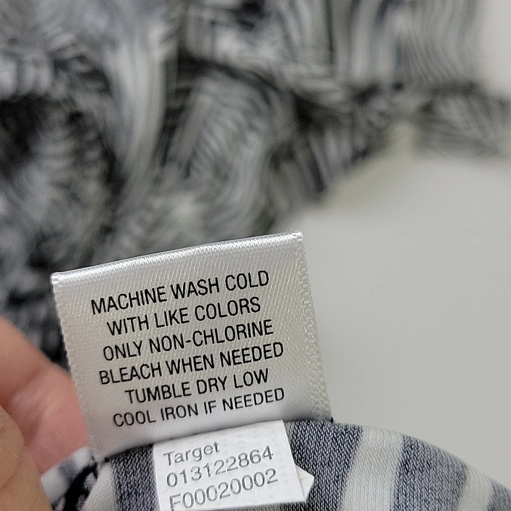 Merona Shirtwaist Zebra Print Dress SZ M - Picture 10 of 10